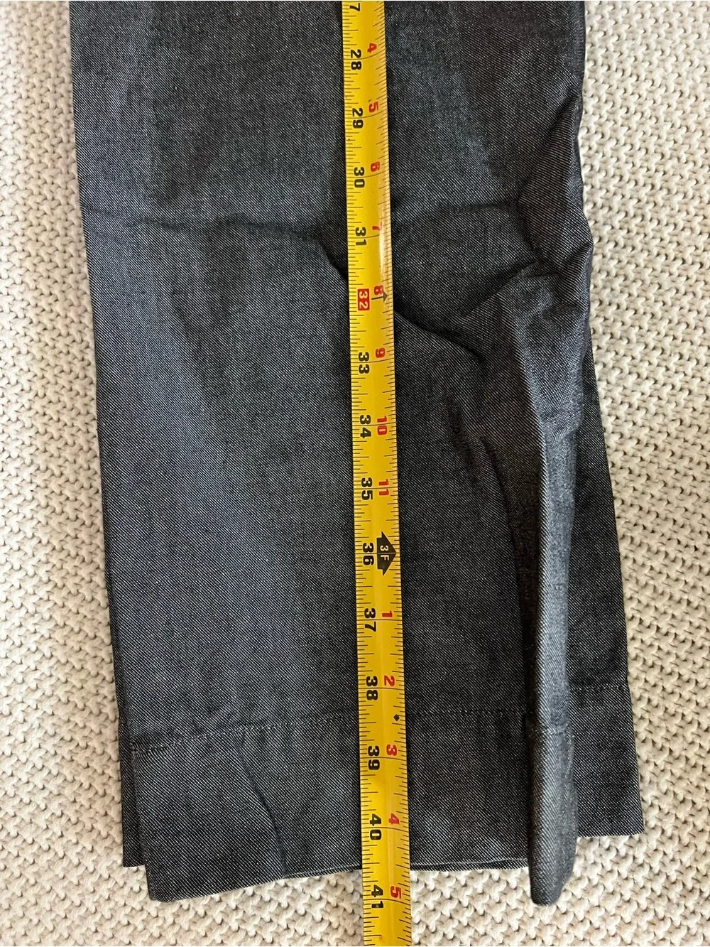 Vintage Banana Republic Gray Men's Dress Pants - Slim Tailored
